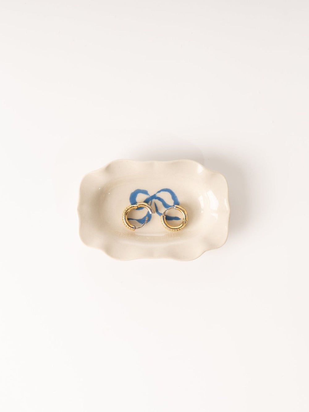 Petite Blue Bow Trinket Dish - Heyday