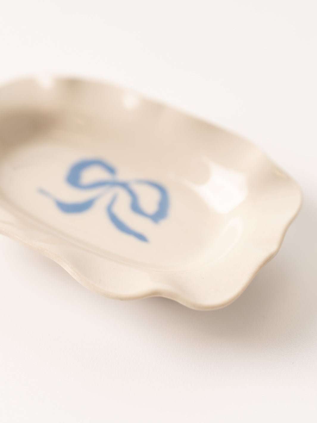 Petite Blue Bow Trinket Dish - Heyday