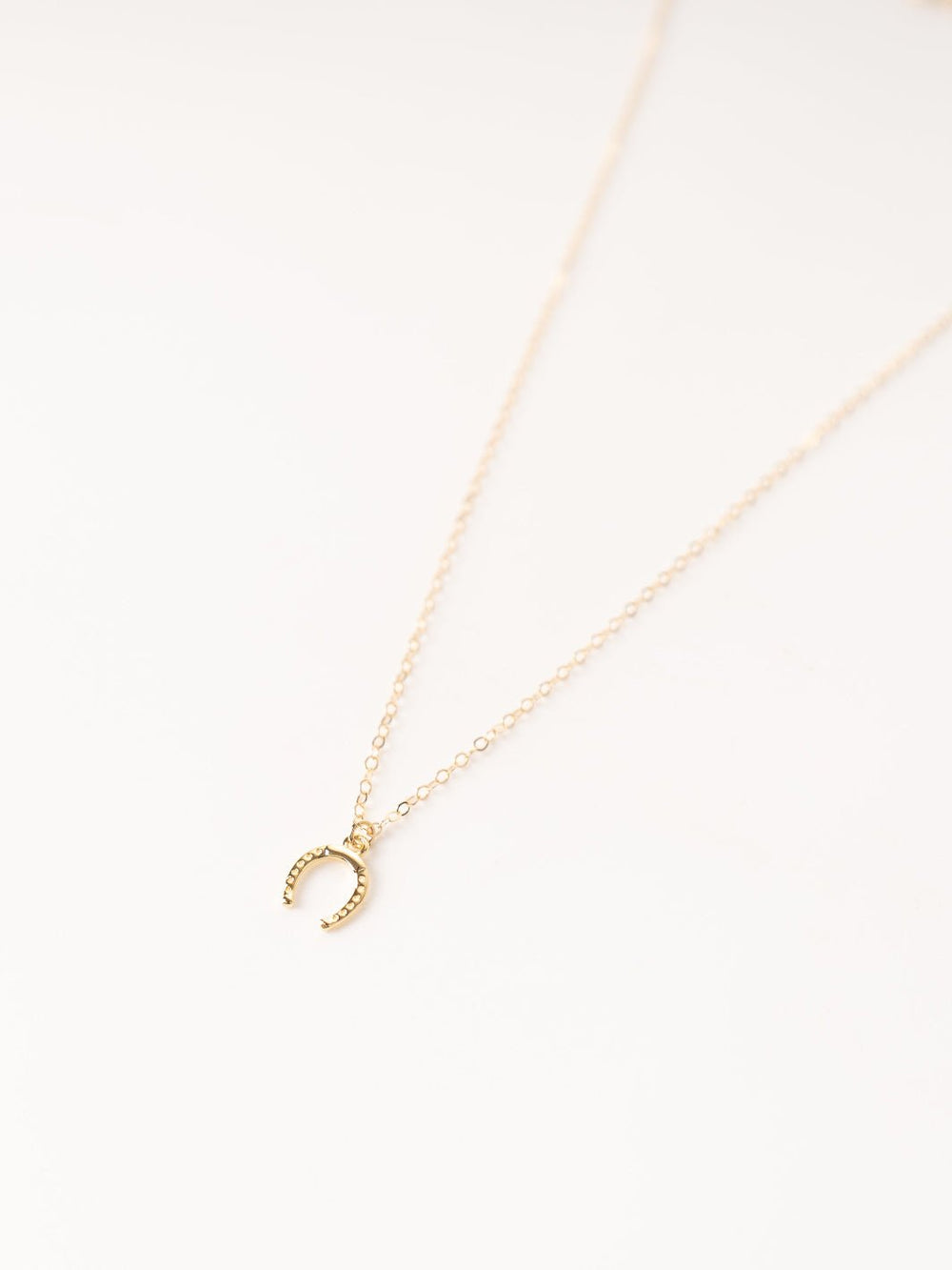 Petite Horseshoe Necklace - Heyday
