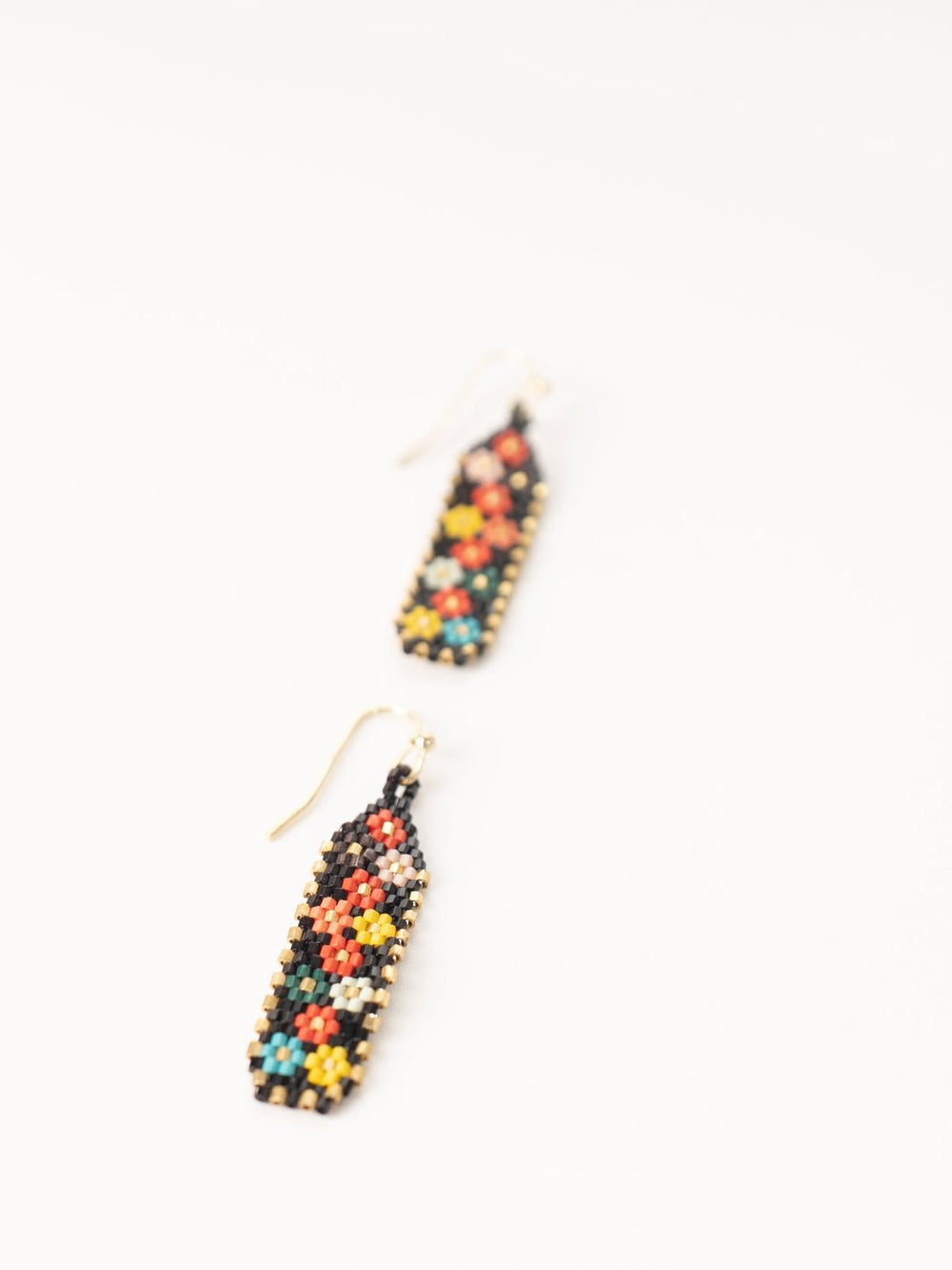 Petite Nadia Floral Beaded Earring - Heyday