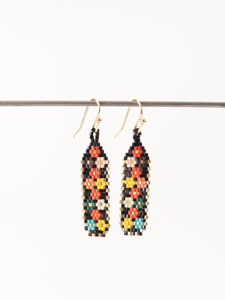 Petite Nadia Floral Beaded Earring - Heyday