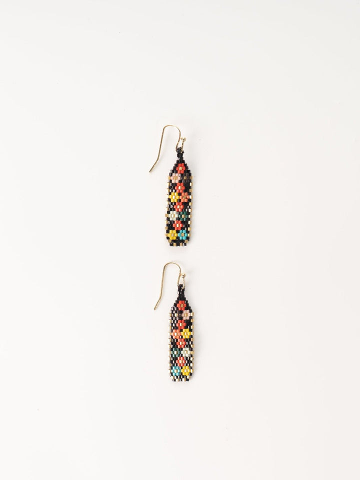 Petite Nadia Floral Beaded Earring - Heyday