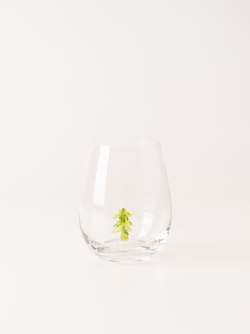 Pine Tree Stemless Wine Glass - Heyday