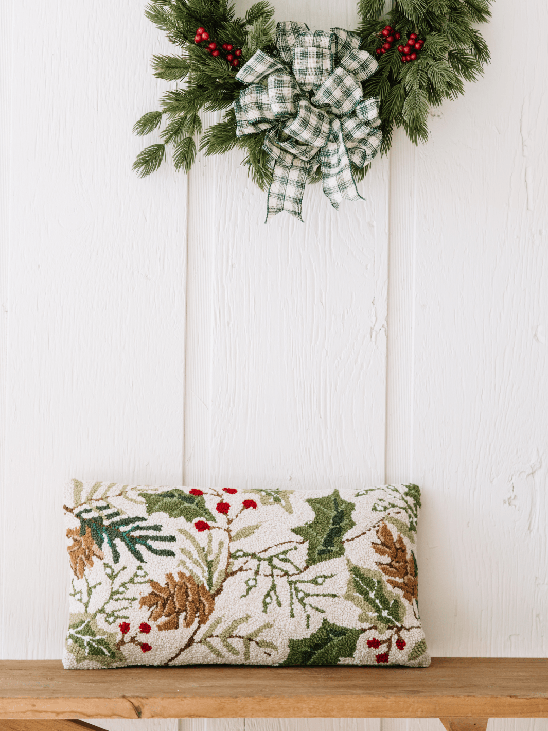 Pinecone Lumbar Hook Pillow - Heyday