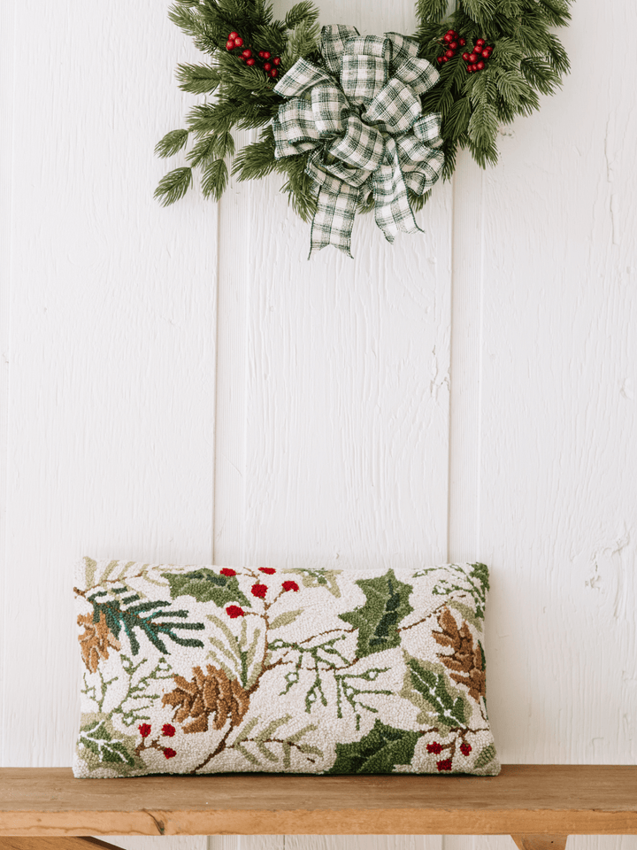 Pinecone Lumbar Hook Pillow - Heyday