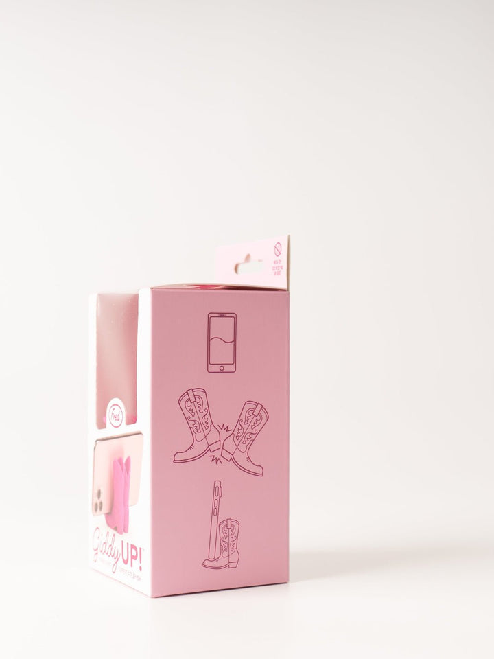 Pink Giddy Up Phone Stand - Heyday