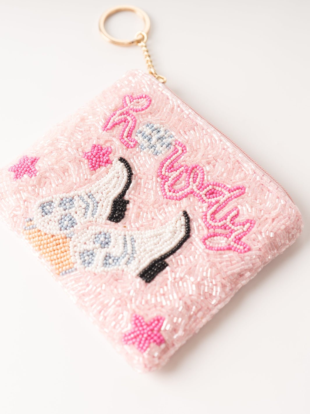 Pink Howdy Cowgirl Coin Pouch - Heyday