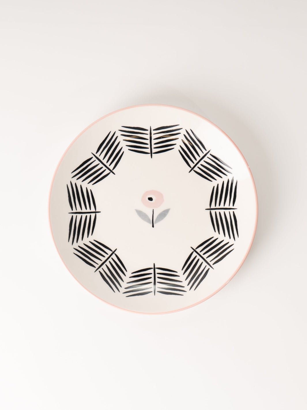 Pink Poppy Plate - Heyday