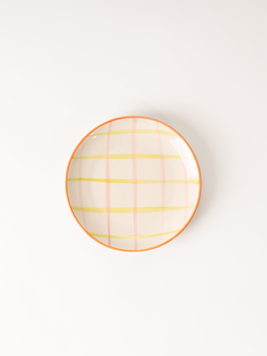 Pink Stripe Small Plate - Heyday