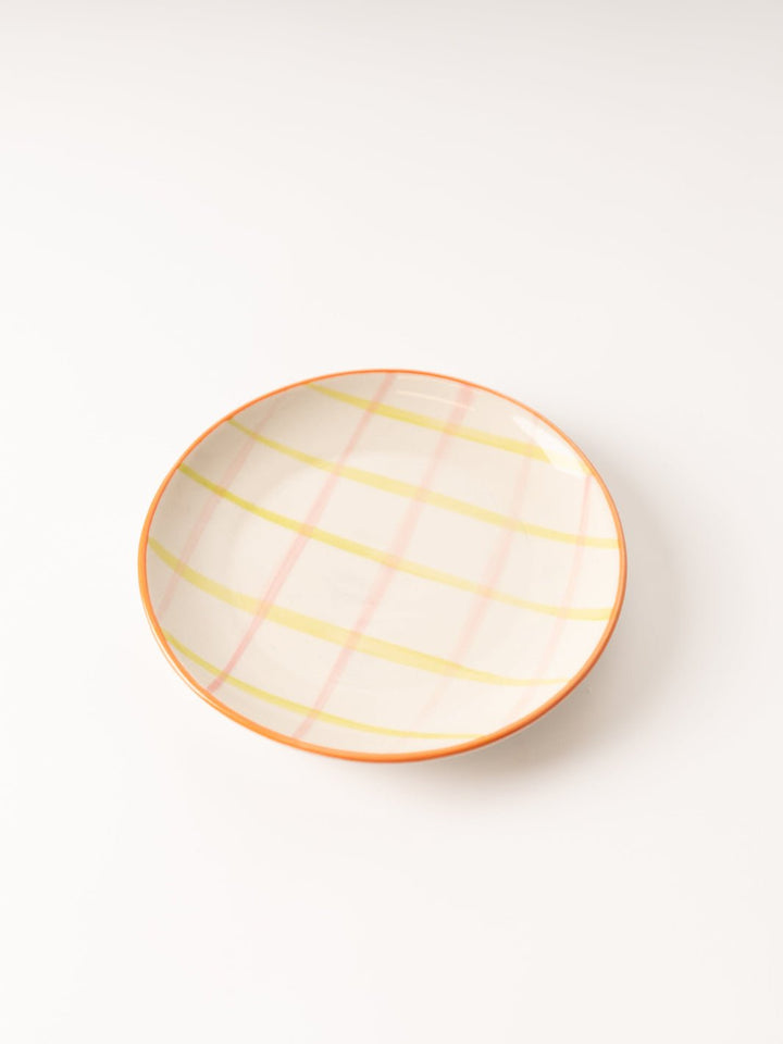 Pink Stripe Small Plate - Heyday