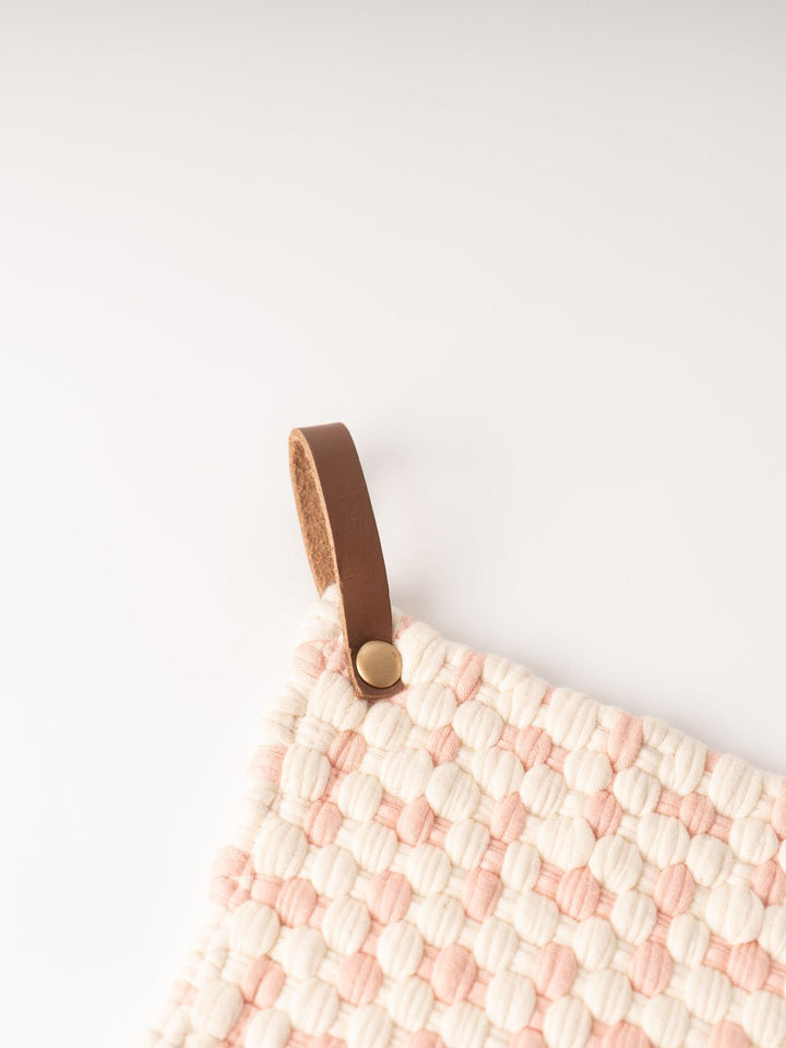 Pink Woven Pot Holder - Heyday