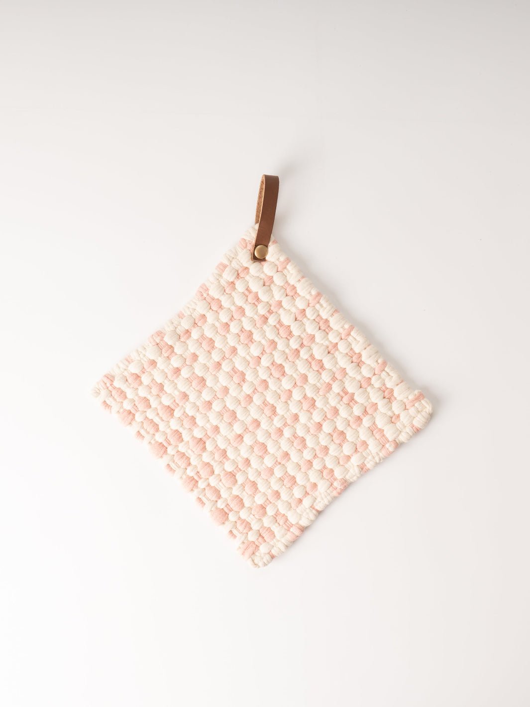 Pink Woven Pot Holder - Heyday