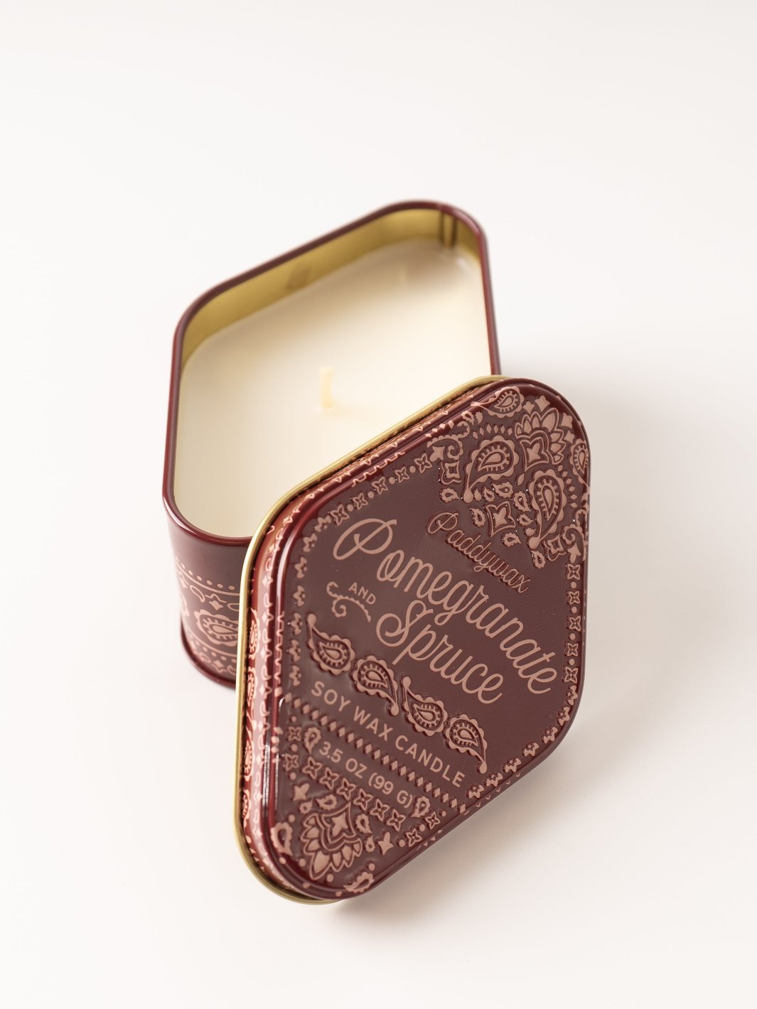 Pomegranate Spruce Tin Candle - Heyday