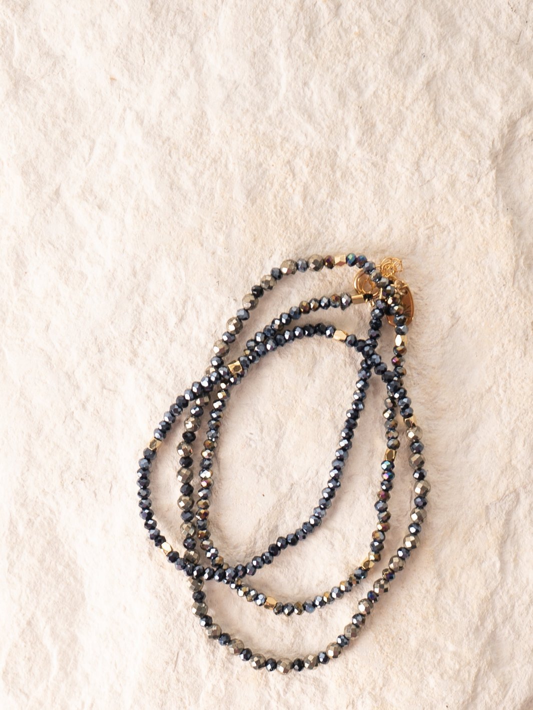 Pyrite Wrap Bracelet & Necklace - Heyday