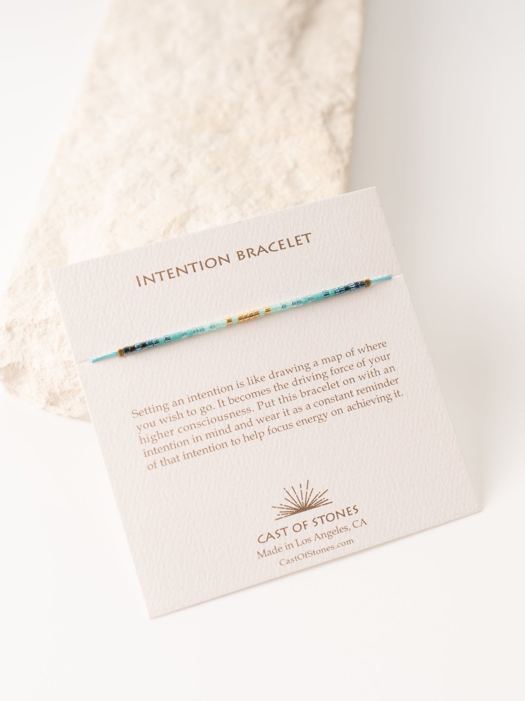 Radiant Aqua Intention Bracelet - Heyday