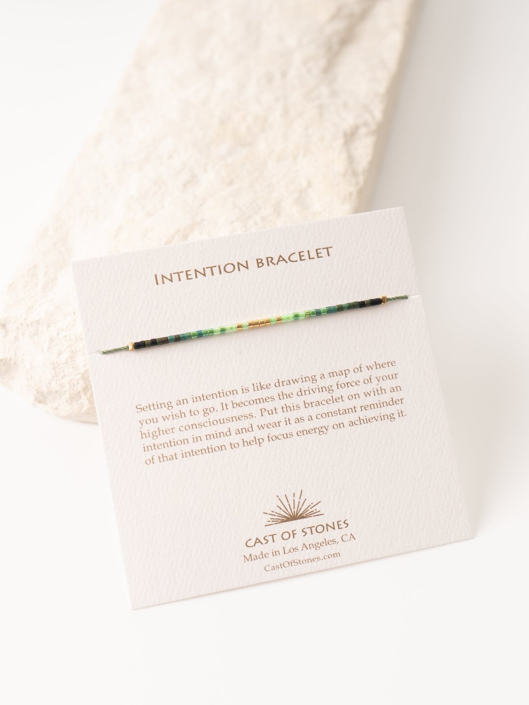 Radiant Green Intention Bracelet - Heyday