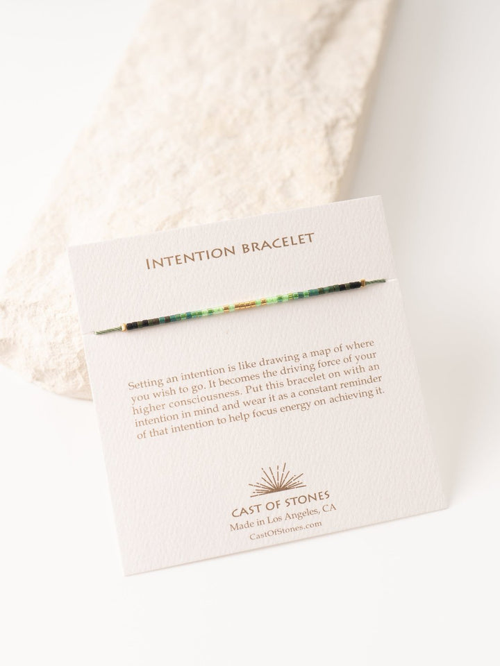 Radiant Green Intention Bracelet - Heyday