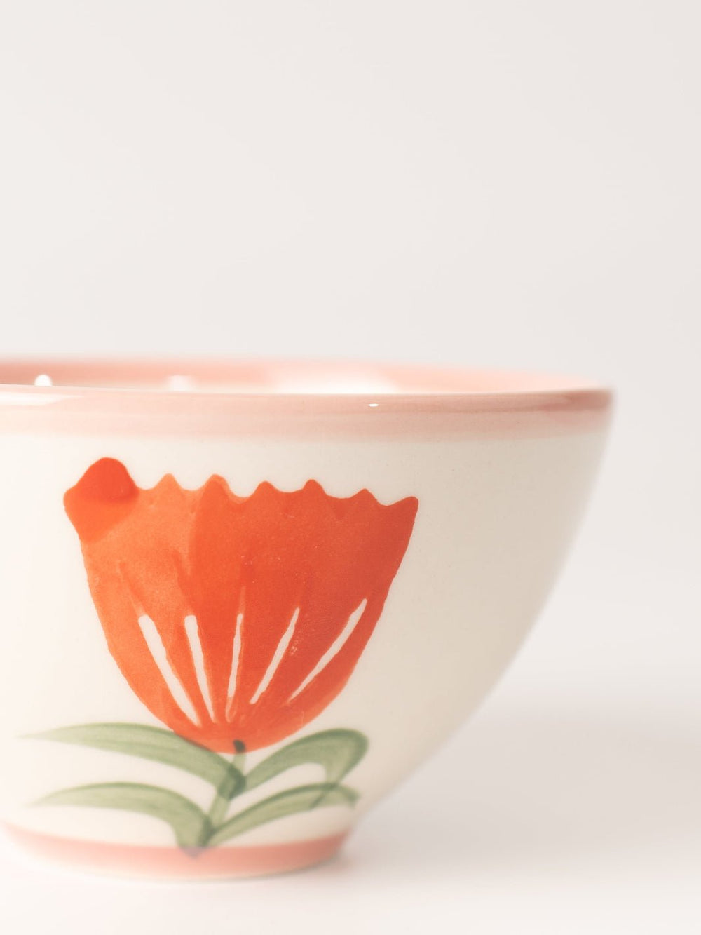 Red and Green Flower Bowl - Heyday