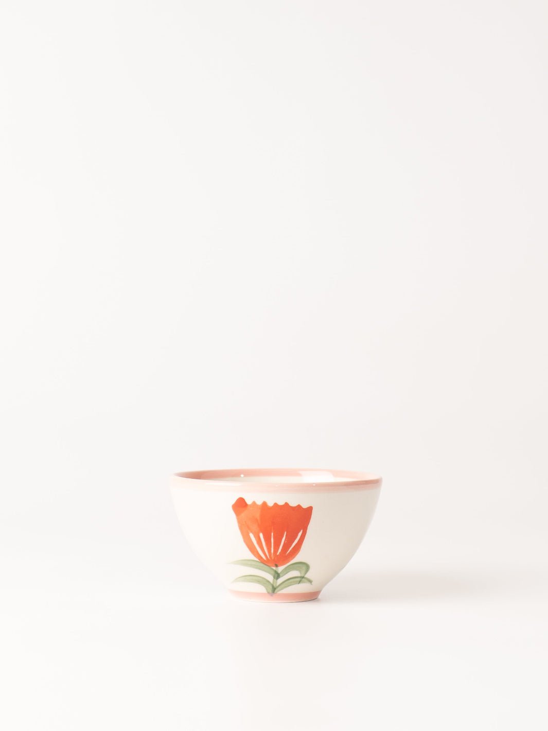 Red and Green Flower Bowl - Heyday