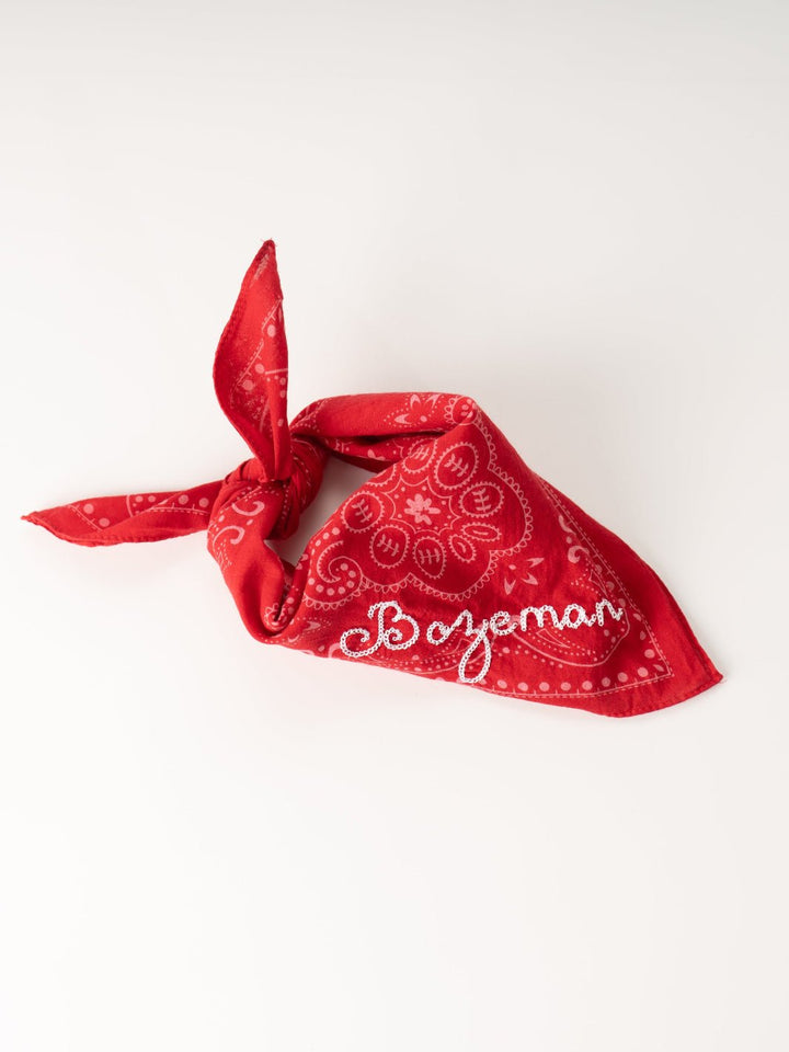 Red Bozeman Bandana - Heyday