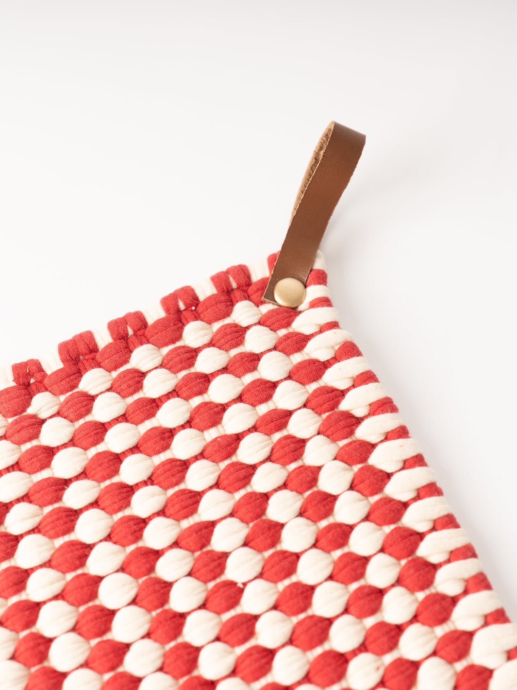 Red Crocheted Pot Holder - Heyday
