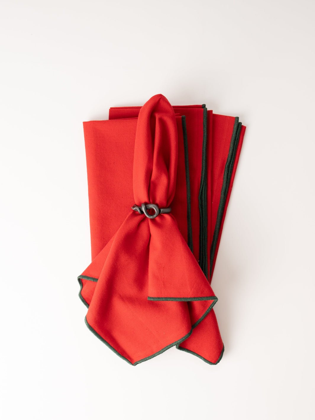 Red + Green Napkin Set - Heyday