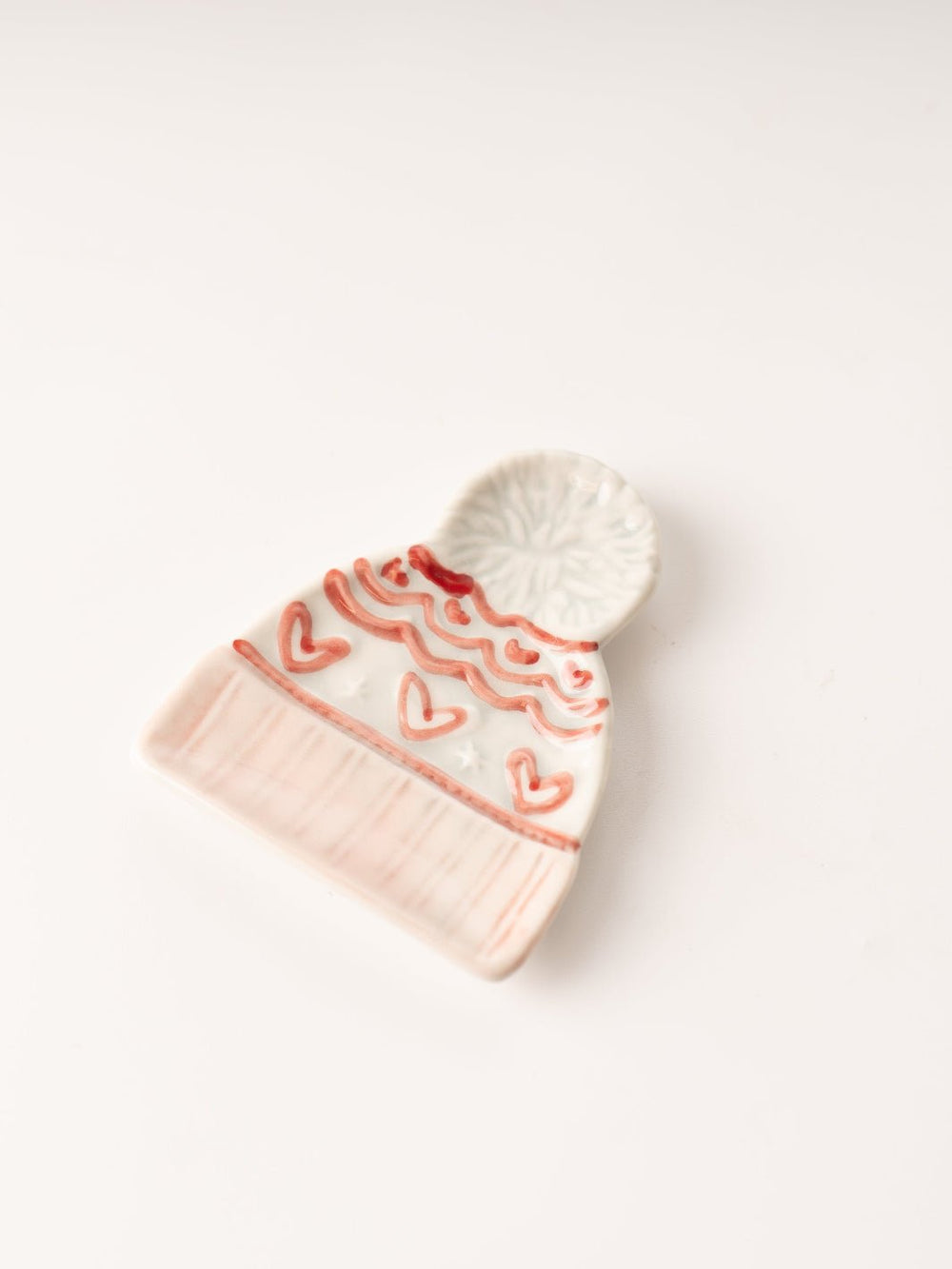 Red Heart Pom Hat Dish - Heyday