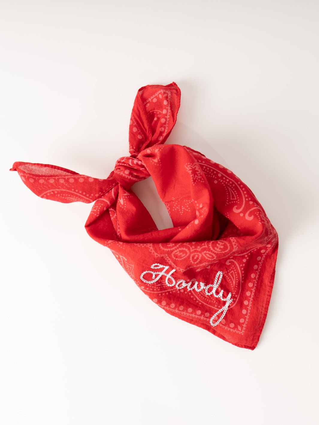 Red Howdy Bandana - Heyday