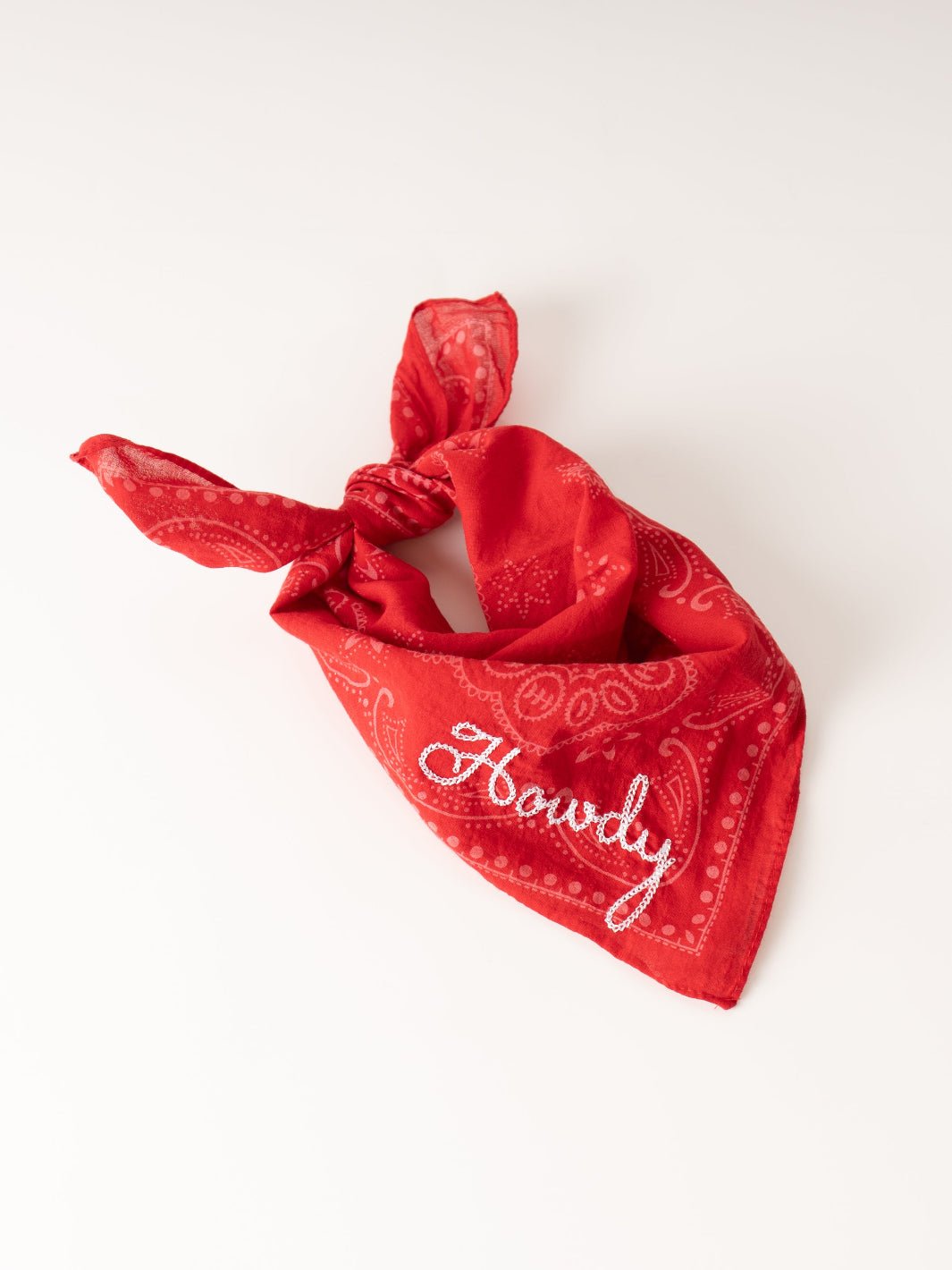 Red Howdy Bandana - Heyday