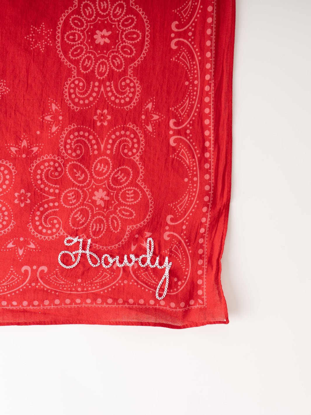 Red Howdy Bandana - Heyday