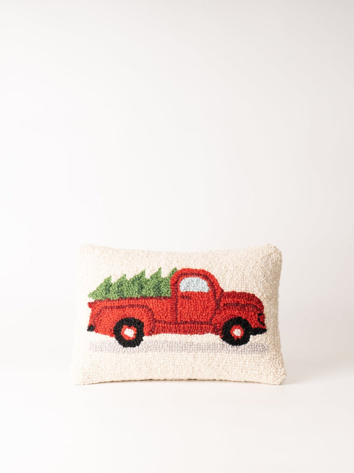 Red Truck Hook Pillow - Heyday