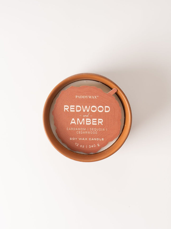 Redwood and Amber Candle - Heyday