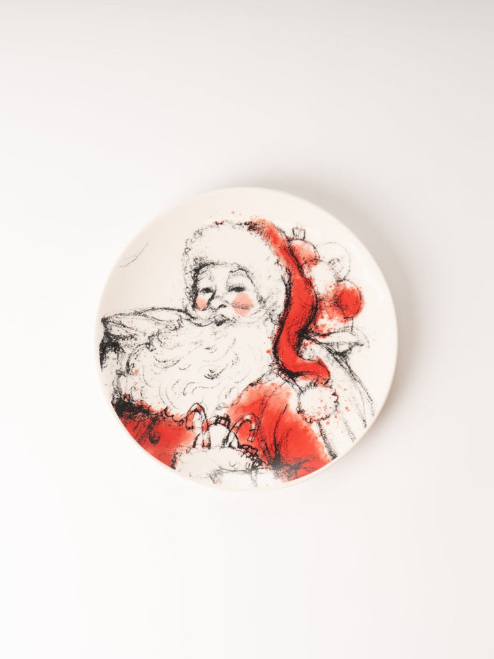 Retro Santa Plate - Heyday