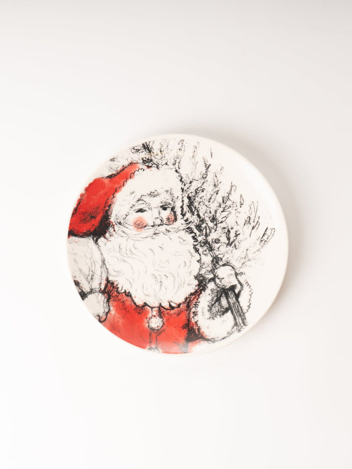 Retro Santa Plate - Heyday