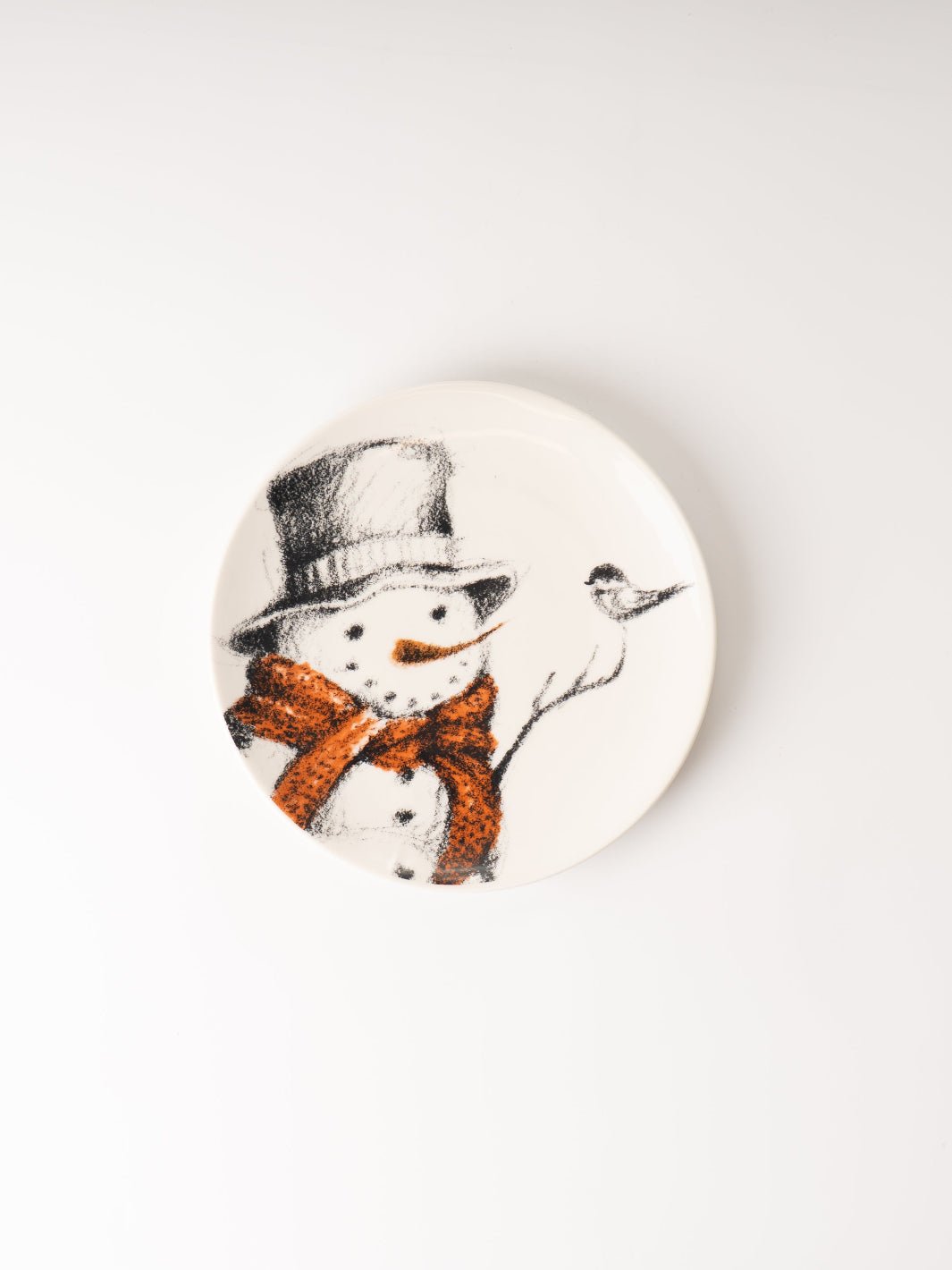 Retro Snowman Plate - Heyday