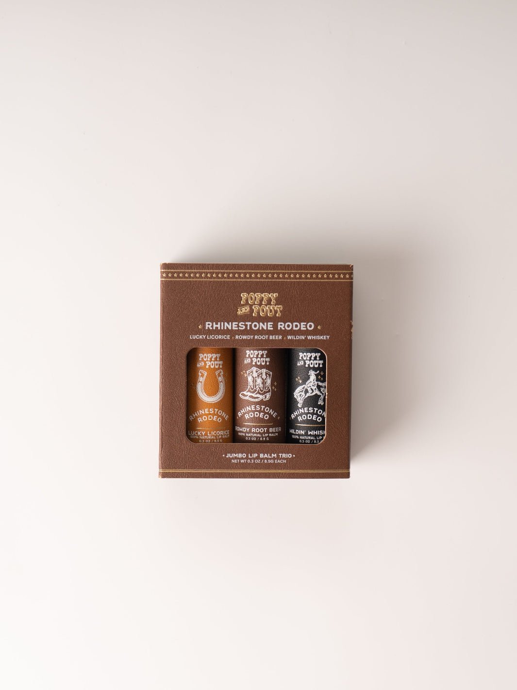 Rhinestone Rodeo Jumbo Lip Balm Trio - Heyday