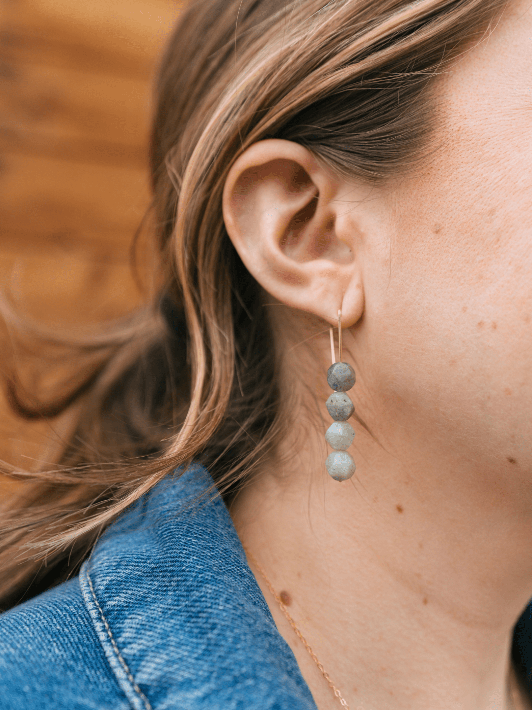 River Labradorite Earrings - Heyday