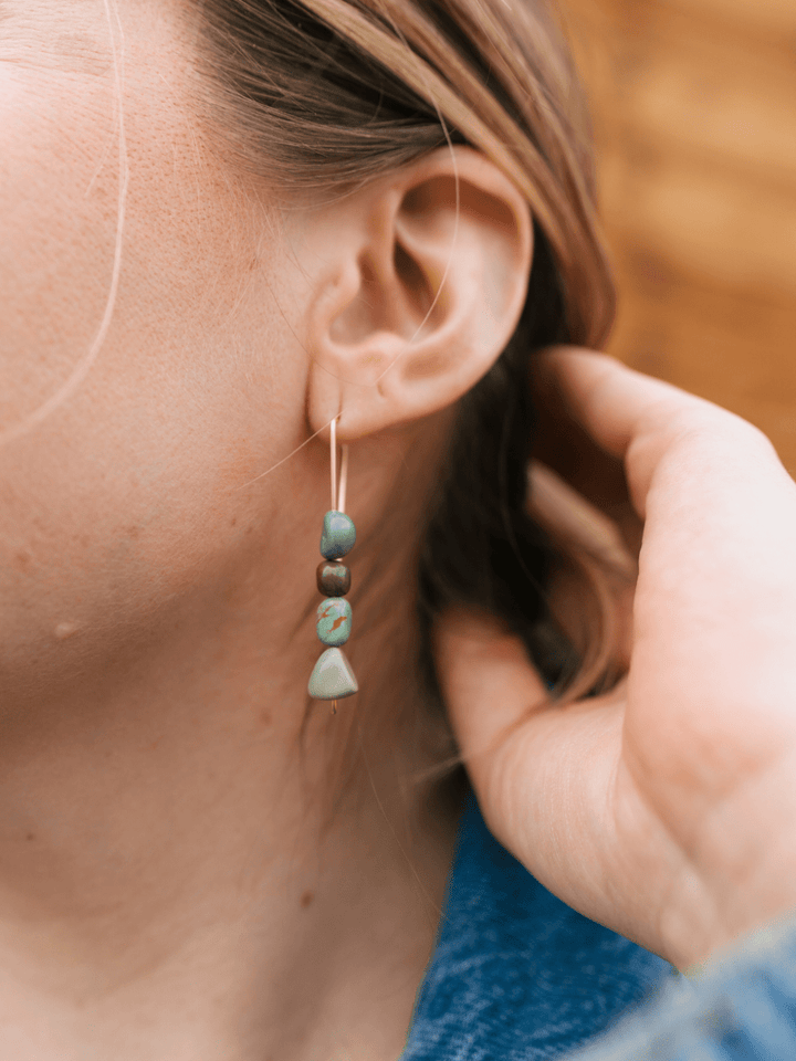 River Turquoise Earrings - Heyday