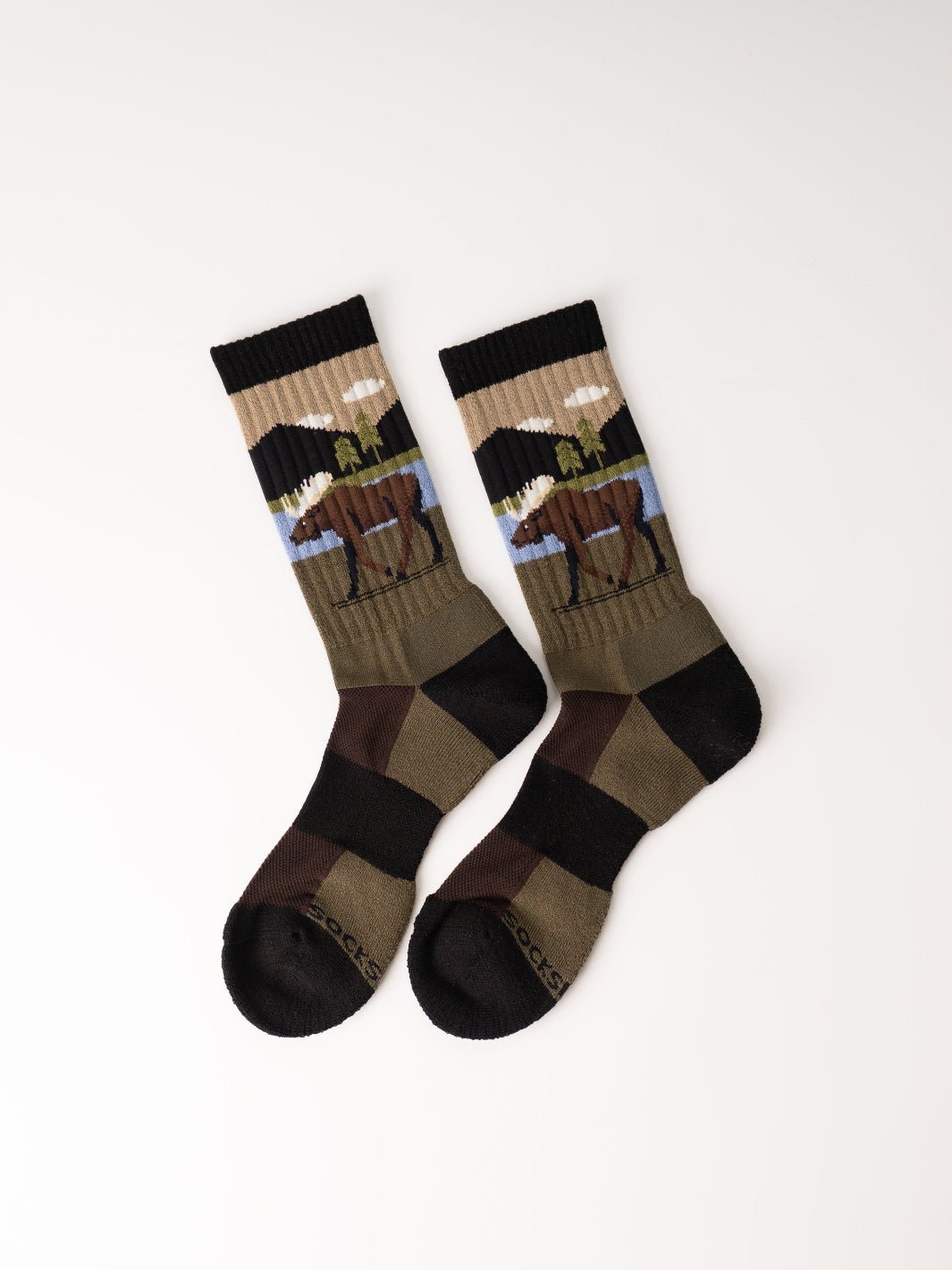 Roaming Moose Men's Crew Socks - Heyday