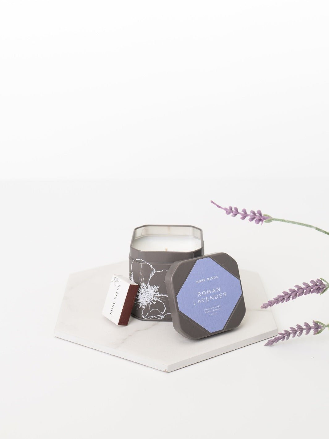 Roman Lavender Signature Tin Candle - Heyday
