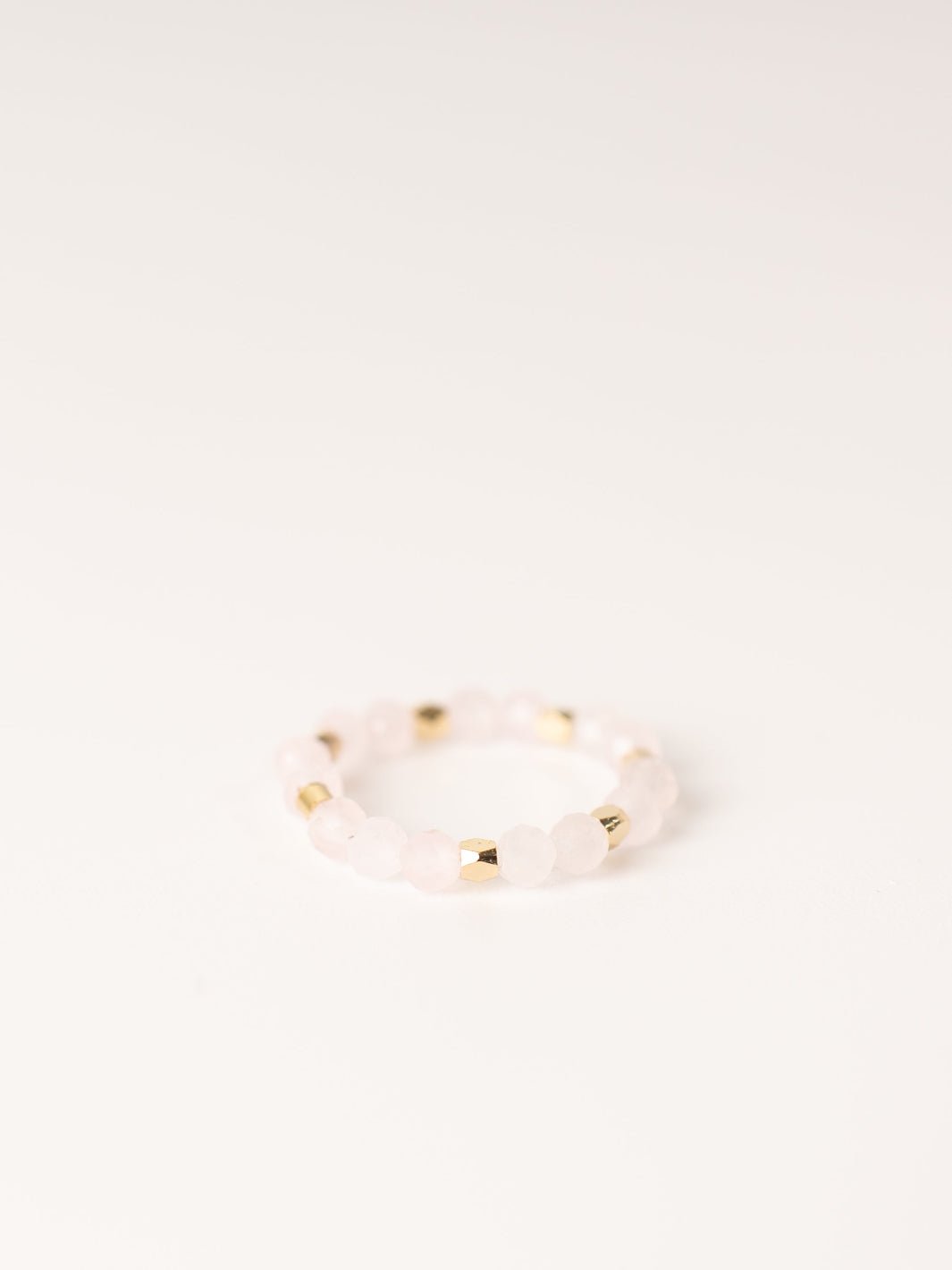 Rose Quartz Stretch Ring - Heyday