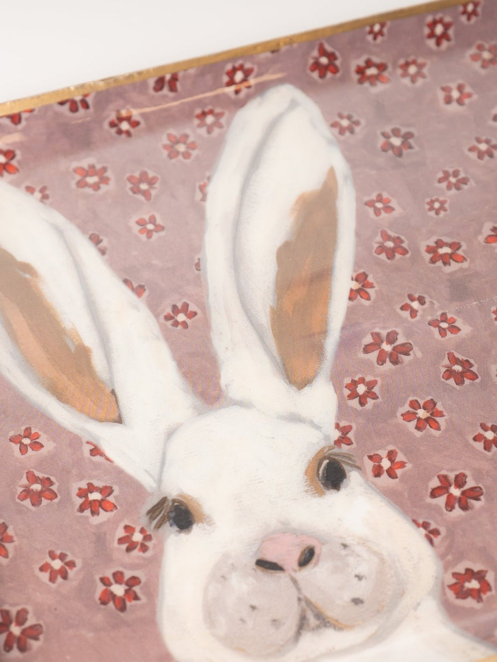 Rustic Rabbit Enamel Tray - Heyday