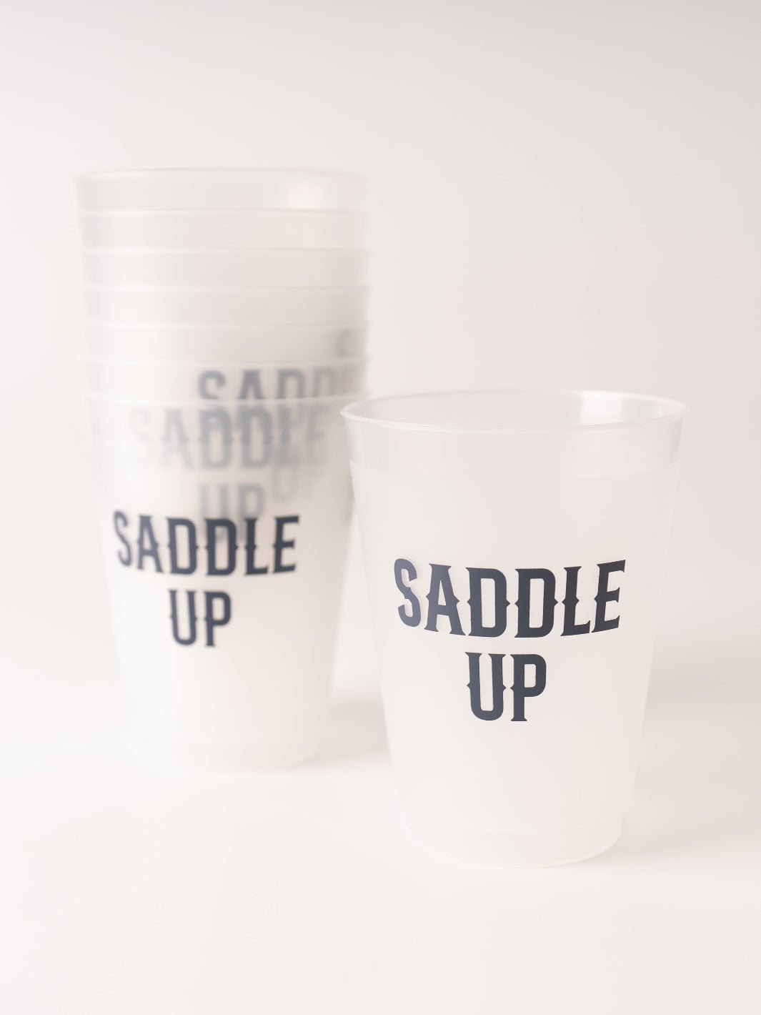 Saddle Up Frosted Cup Set - Heyday