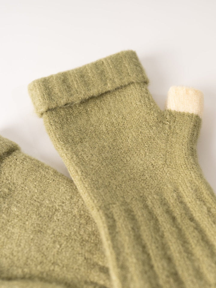 Sage Fingerless Gloves - Heyday