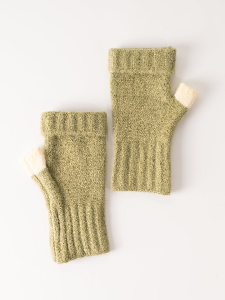 Sage Fingerless Gloves - Heyday