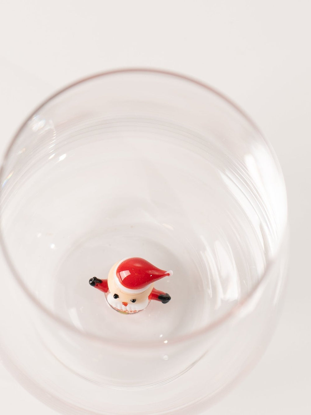 Santa Stemless Wine Glass - Heyday