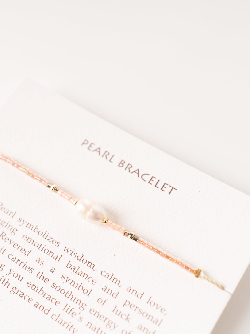 Shell Pink Pearl Bracelet - Heyday