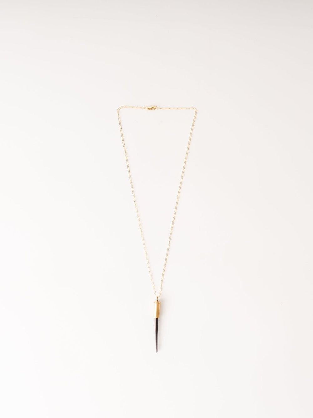 Short Black Quill Necklace - Heyday