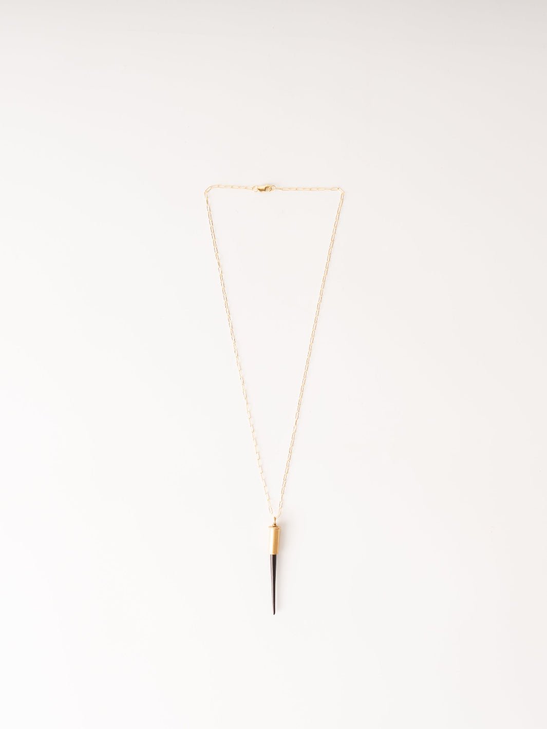 Short Black Quill Necklace - Heyday