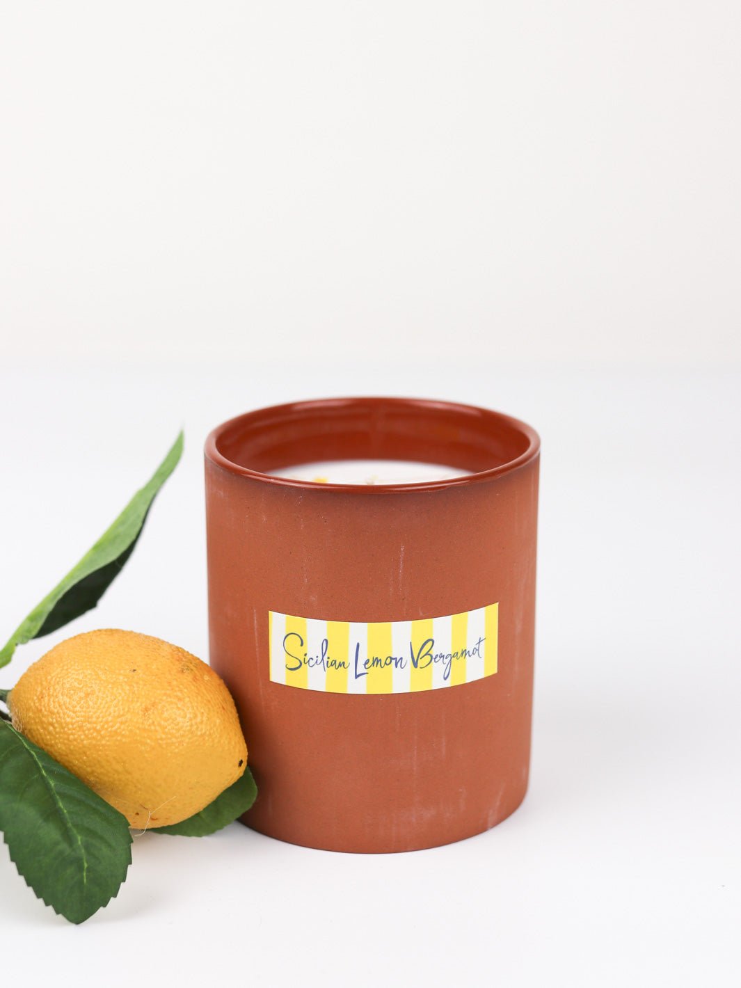Sicilian Lemon Bergamot Boxed Candle - Heyday